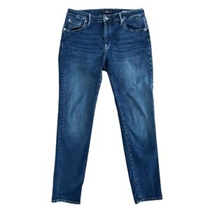 Mavi Women's Boyfriend Jeans - Dark Blue